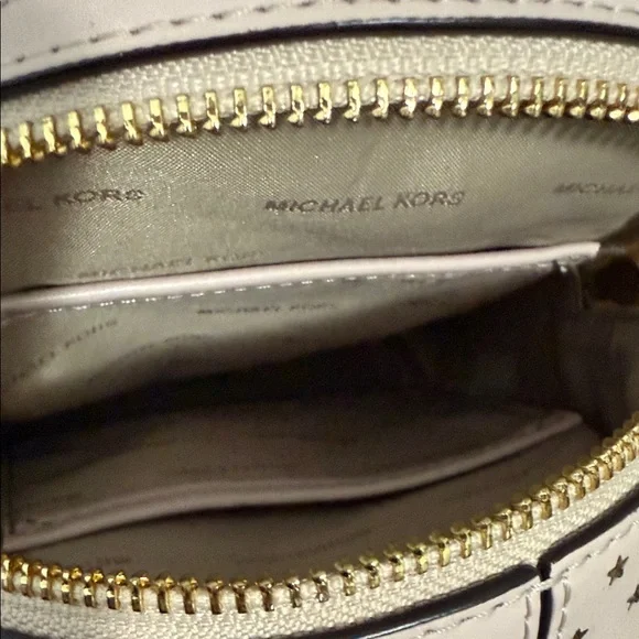 Michael Kors Blush Star-Patterned Mini Backpack - Picture 8 of 10